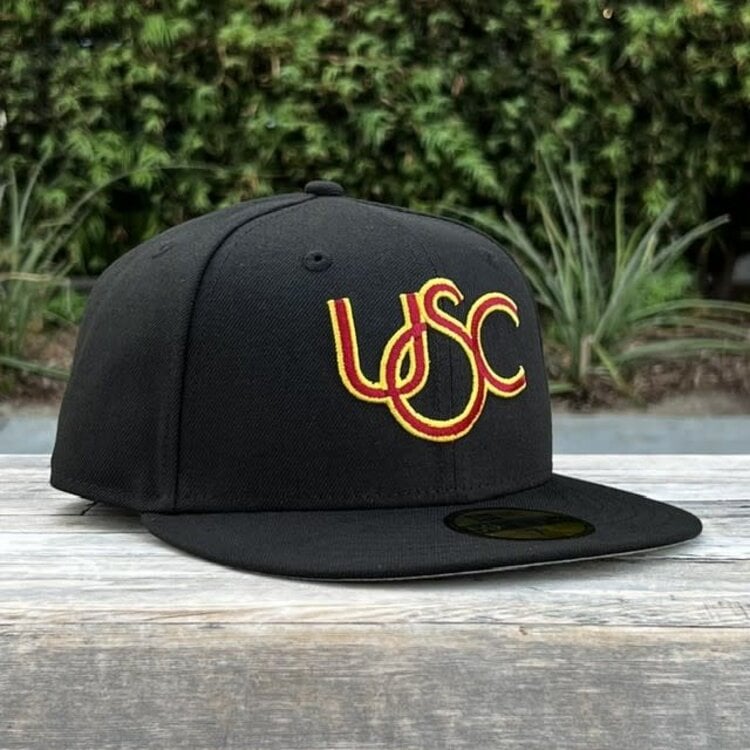 New Era USC Trojans Retro Black Team