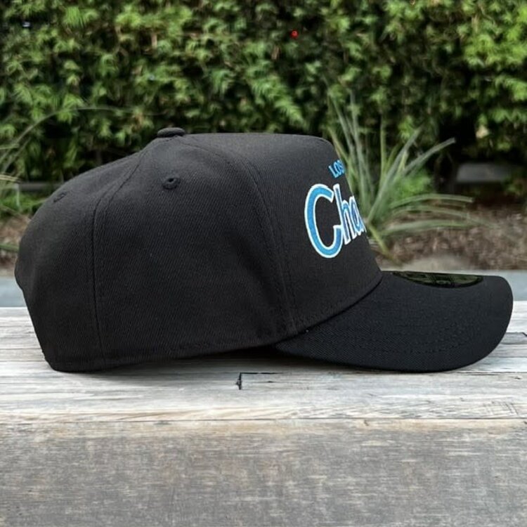 New Era Chargers Script Black Team 940 A-Frame
