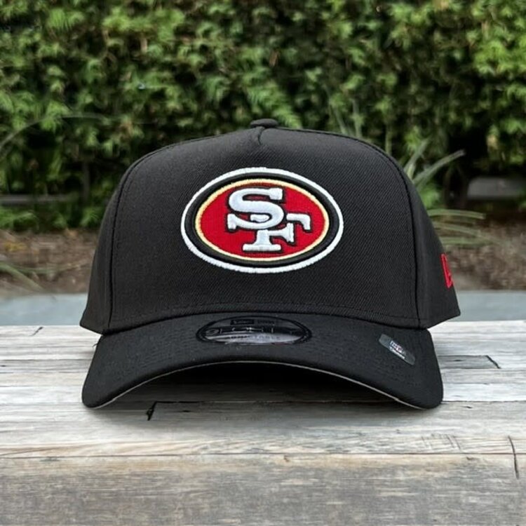 New Era 49ers Black Team 940 A-Frame