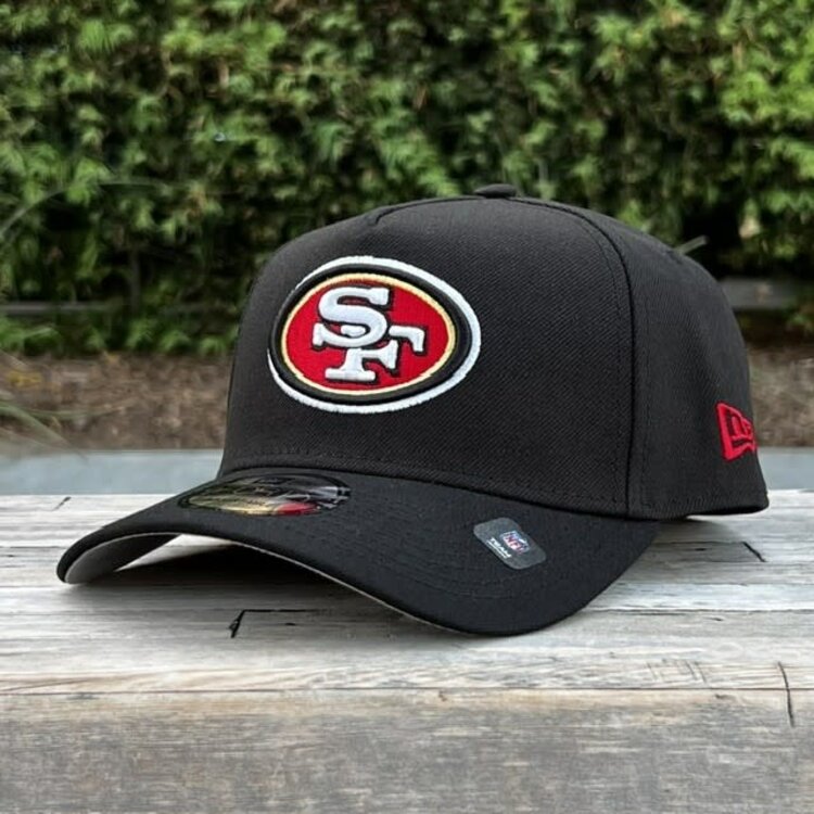 New Era 49ers Black Team 940 A-Frame