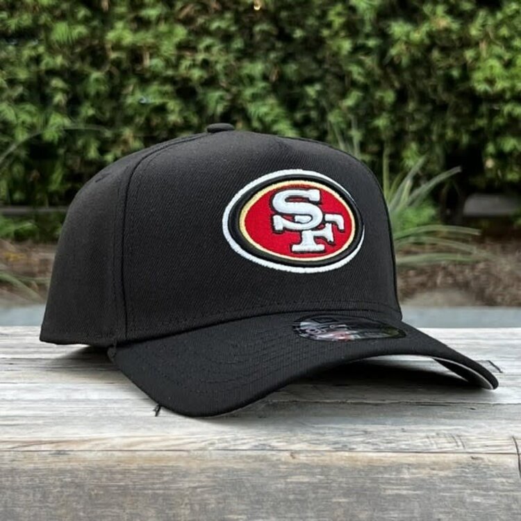 New Era 49ers Black Team 940 A-Frame