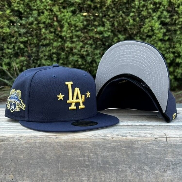 New Era LA Dodgers Back to Back Gold - Navy
