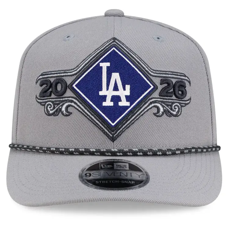 New Era LA Dodgers 2026 NL Division Series Champions Locker Room 970 Stretch Snap Hat