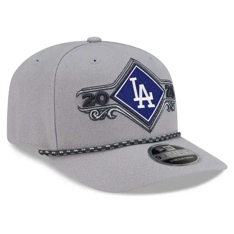 New Era LA Dodgers 2026 NL Division Series Champions Locker Room 970 Stretch Snap Hat