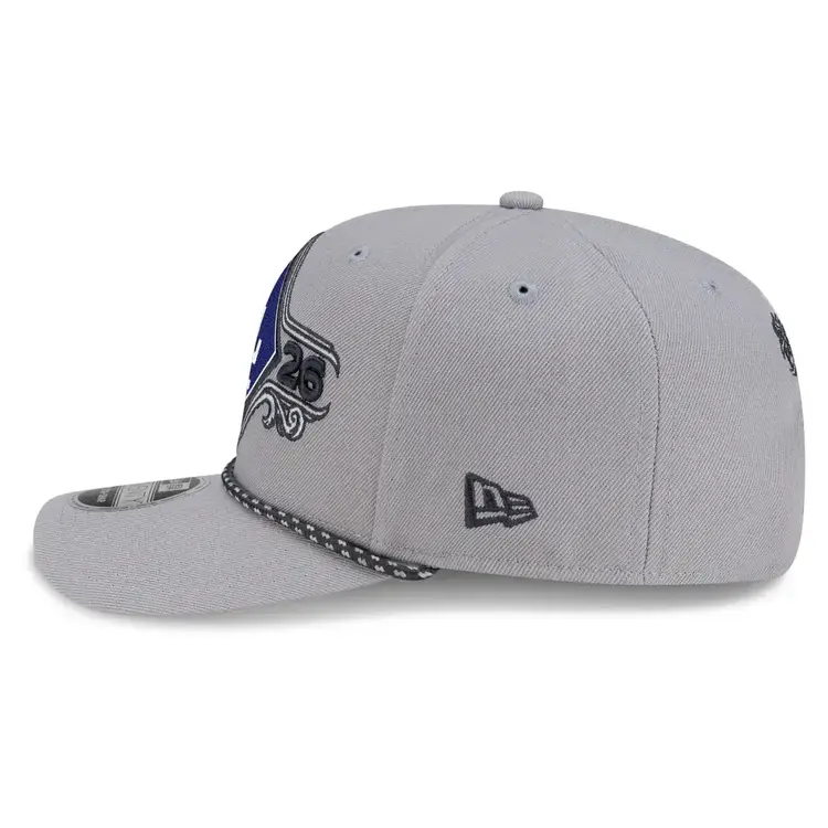 New Era LA Dodgers 2026 NL Division Series Champions Locker Room 970 Stretch Snap Hat