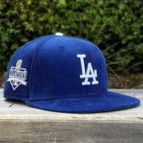 New Era LA Royal Corduroy 2025 World Series Champs Trophy SP