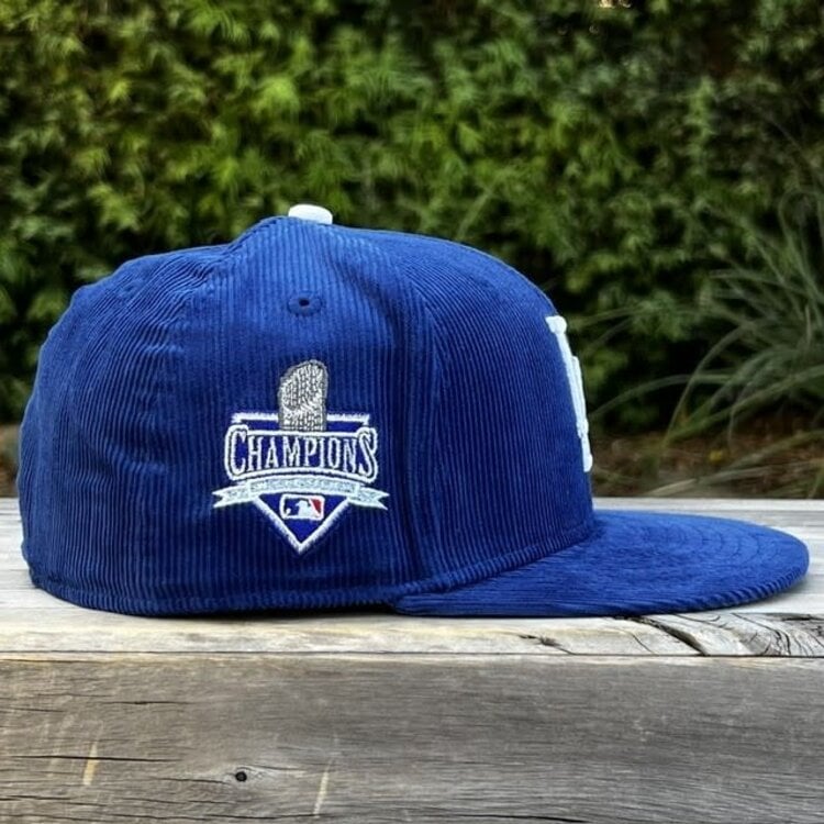New Era LA Royal Corduroy 2025 World Series Champs Trophy SP