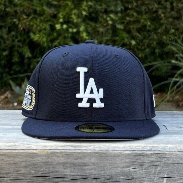 New Era LA Midnight Navy 2025 World Series Champs Laurel SP