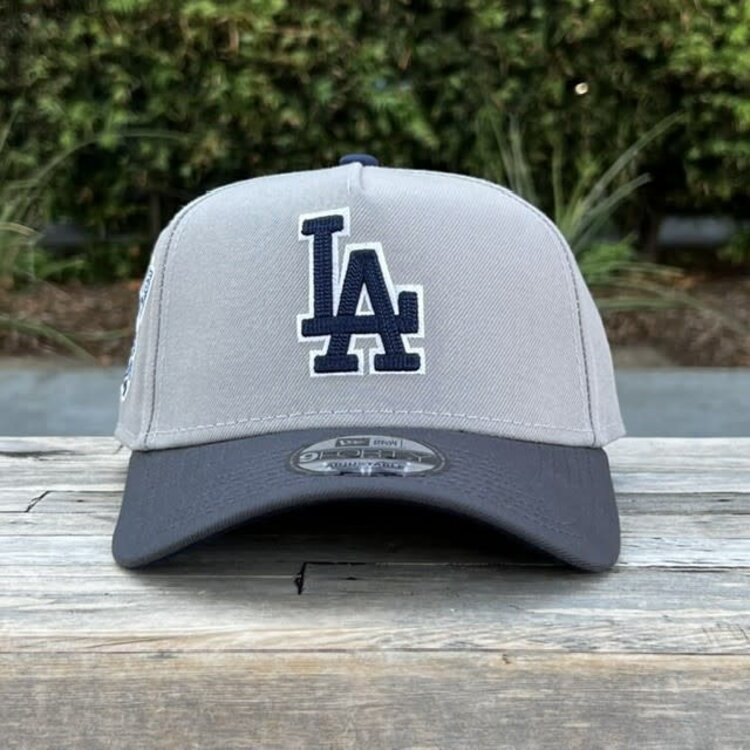New Era LA Light Gray/Dark Gray Japanese 2025 WS Champs 940 a-frame