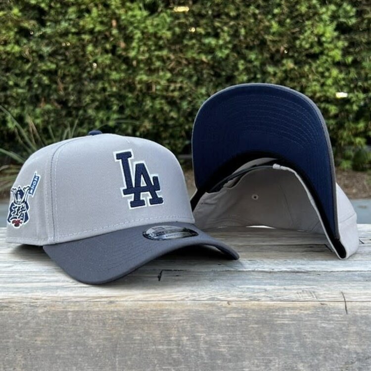 New Era LA Light Gray/Dark Gray Japanese 2025 WS Champs 940 a-frame