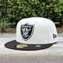 New Era Raiders Ivory/Black Team
