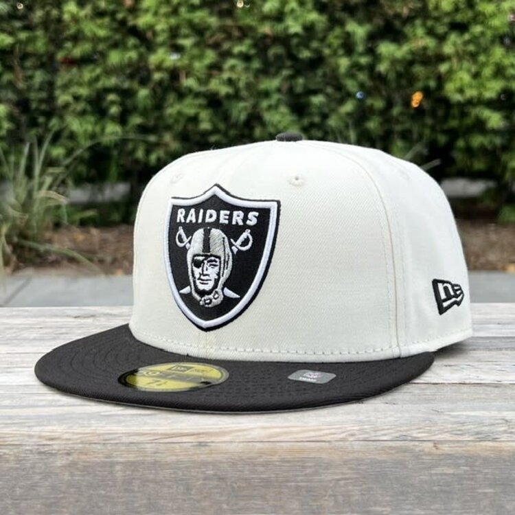 New Era Raiders Ivory/Black Team