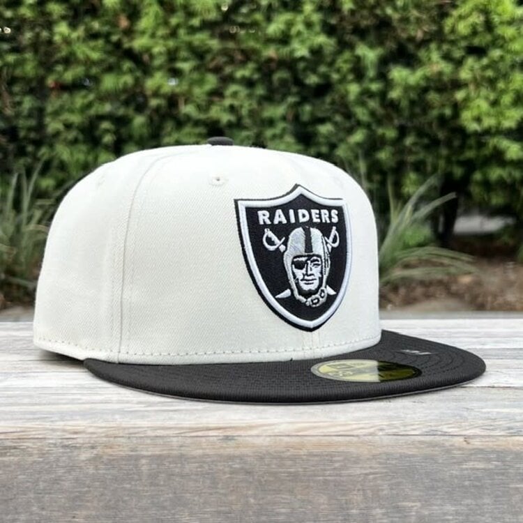 New Era Raiders Ivory/Black Team
