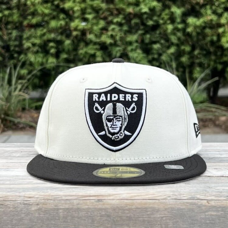 New Era Raiders Ivory/Black Team