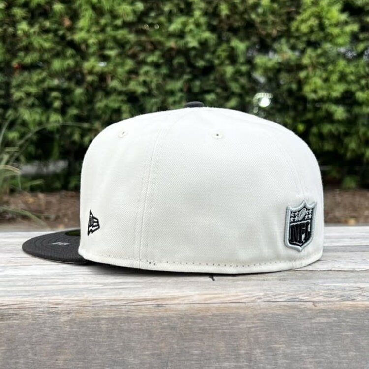 New Era Raiders Ivory/Black Team