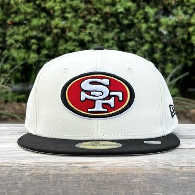 New Era San Francisco 49ers Ivory/Black Team