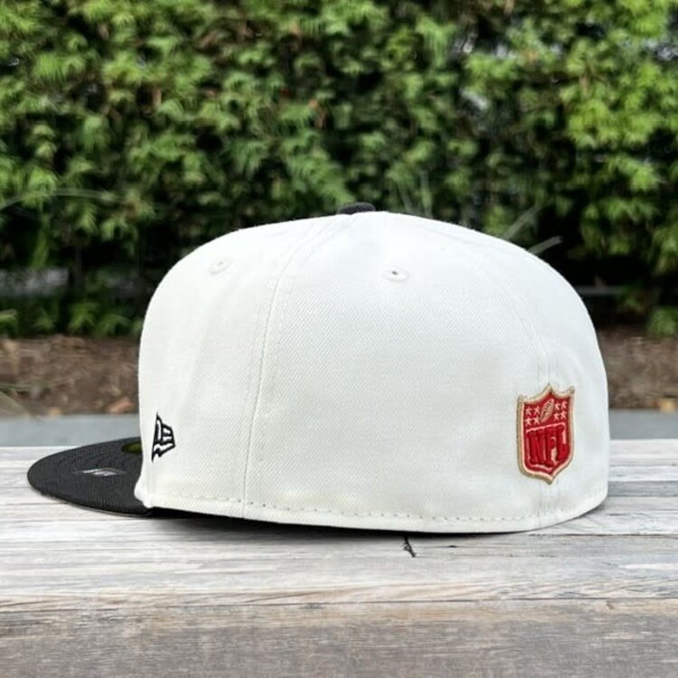 New Era San Francisco 49ers Ivory/Black Team