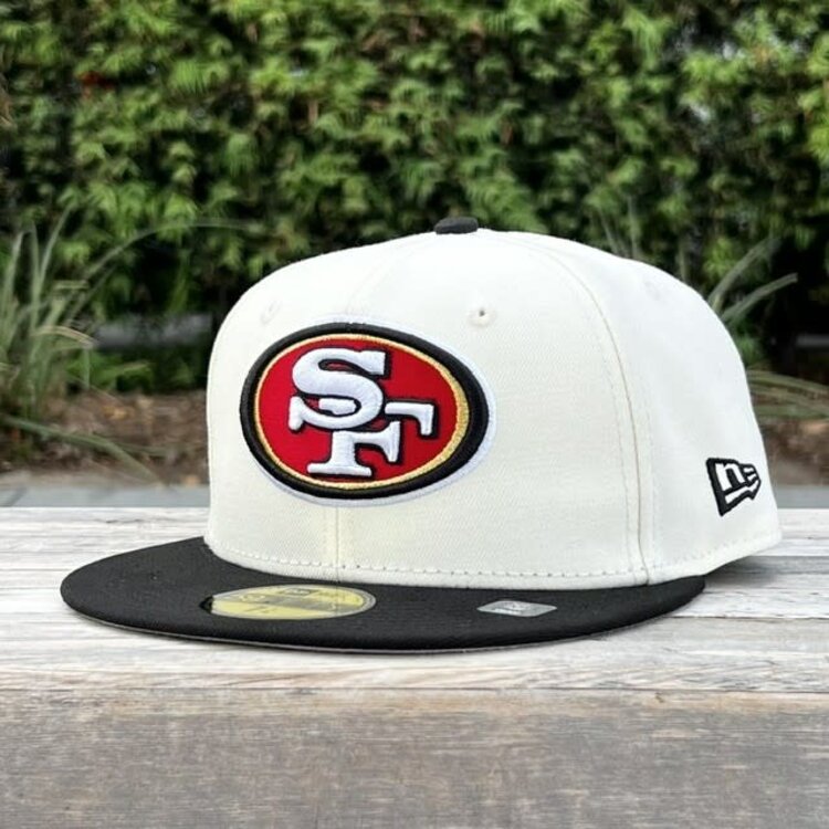 New Era San Francisco 49ers Ivory/Black Team