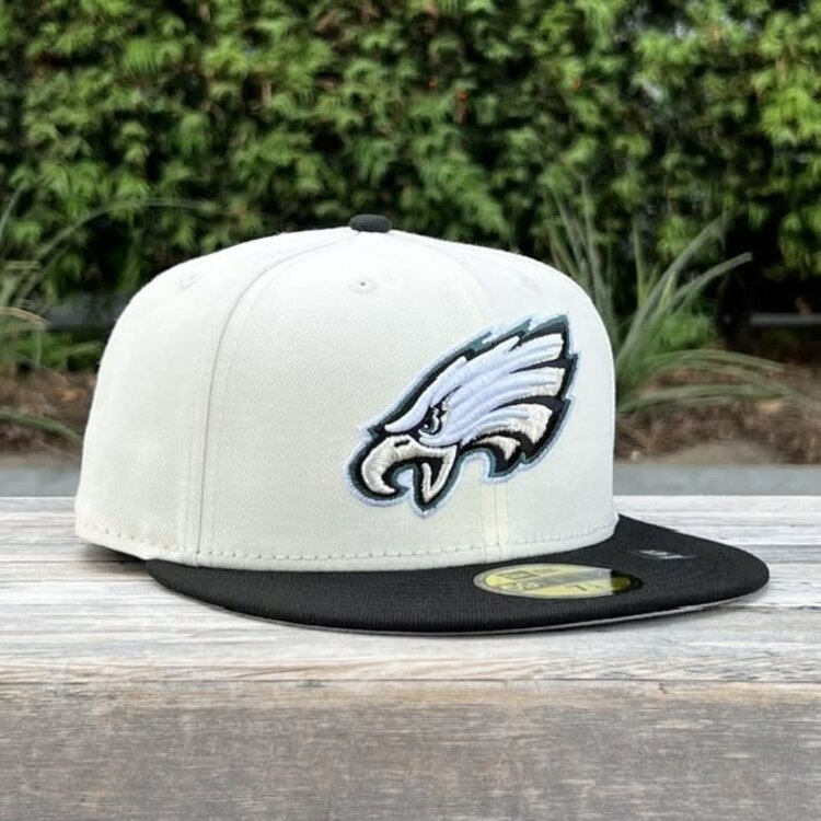 New Era Philadelphia Eagles Ivory/Black Team