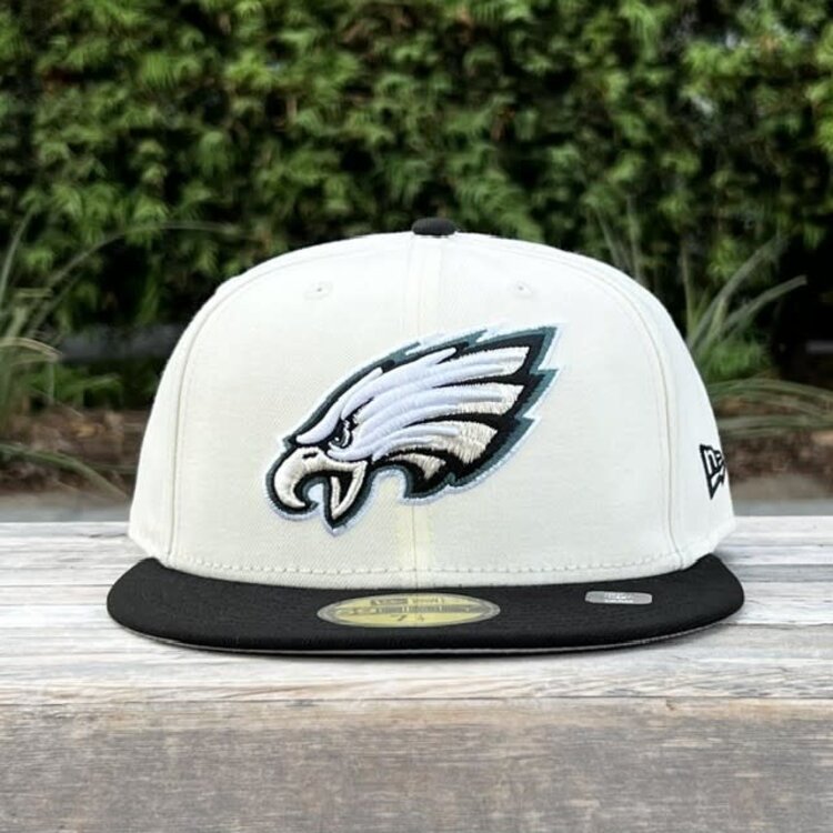 New Era Philadelphia Eagles Ivory/Black Team