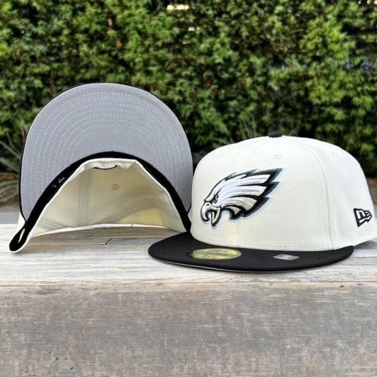 New Era Philadelphia Eagles Ivory/Black Team