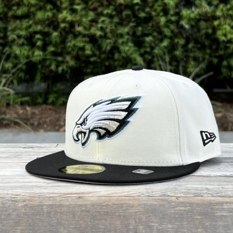 New Era Philadelphia Eagles Ivory/Black Team