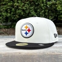 New Era Pittsburgh Steelers Ivory/Black Team