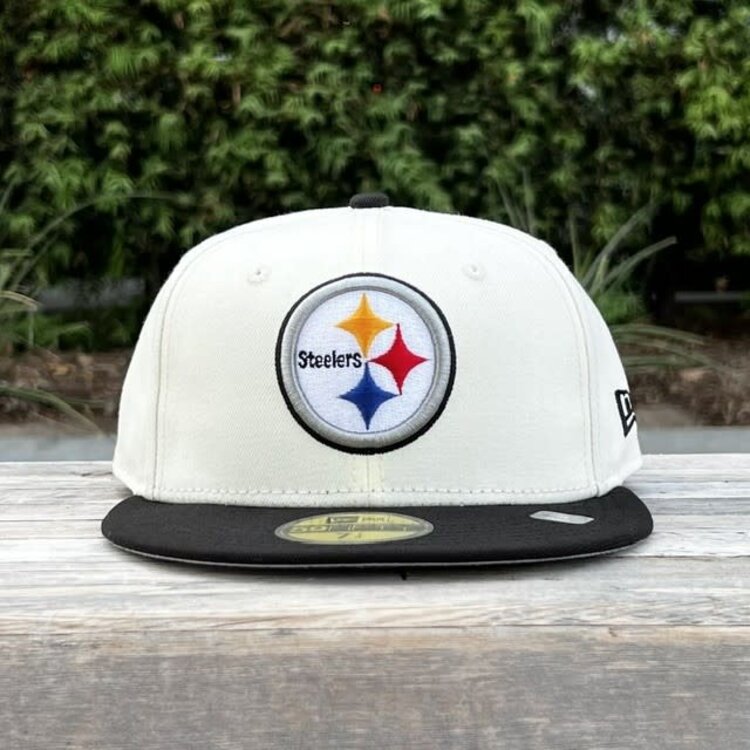 New Era Pittsburgh Steelers Ivory/Black Team