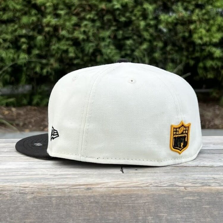 New Era Pittsburgh Steelers Ivory/Black Team