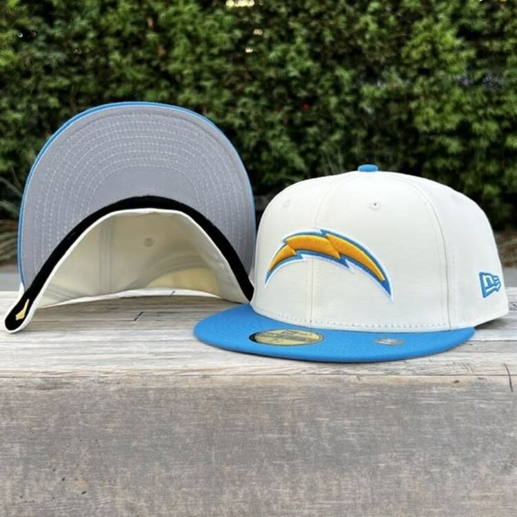 New Era LA Chargers Ivory/Powder Blue Team