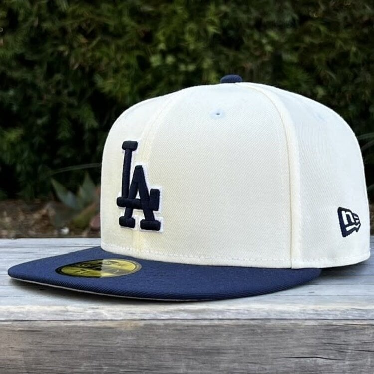 New Era LA Ivory/Navy 2025 World Series Champs Trophy SP