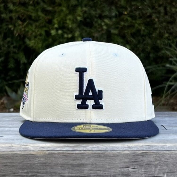 New Era LA Ivory/Navy 2025 World Series Champs Trophy SP