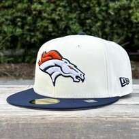 New Era Denver Broncos Ivory/Navy Team