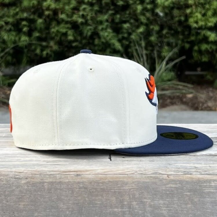 New Era Denver Broncos Ivory/Navy Team