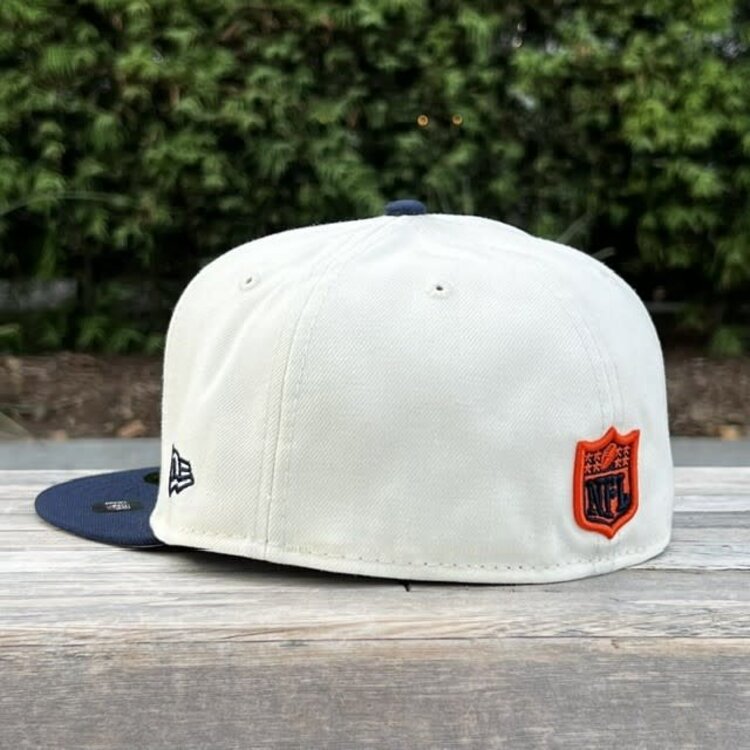 New Era Denver Broncos Ivory/Navy Team