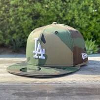 New Era LA Dodgers Woodland Camo 950 Snapback