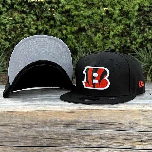 Cincinnati Bengals Black Team Snapback 950 - The Locker Room of Downey