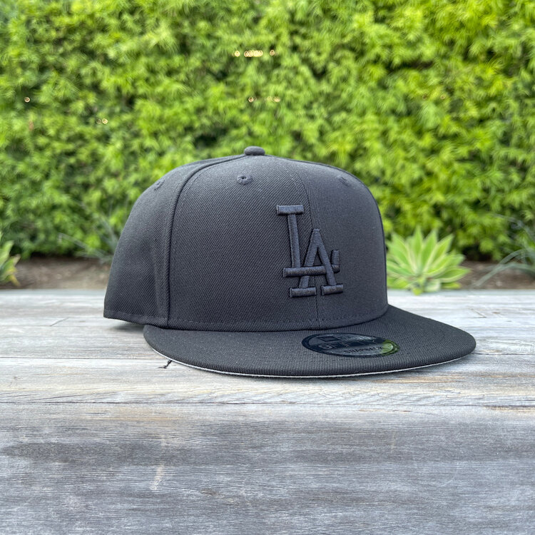 New Era LA Dodgers Black Black 950 Snapback
