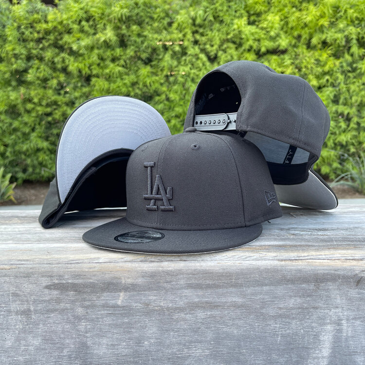 New Era LA Dodgers Black Black 950 Snapback