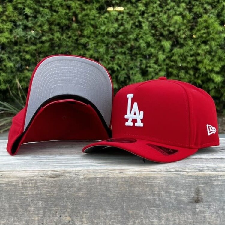 New Era LA Dodgers Scarlet Red White 950  A-Frame