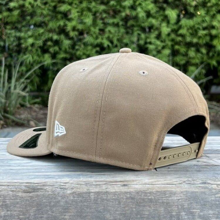 New Era LA Dodgers Khaki White 950  A-Frame