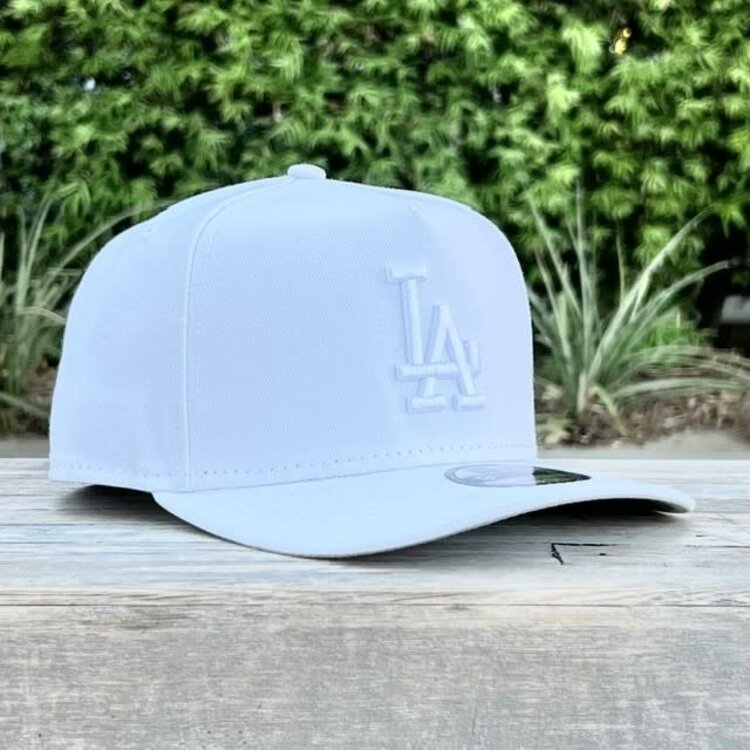 New Era LA Dodgers White White 950  A-Frame