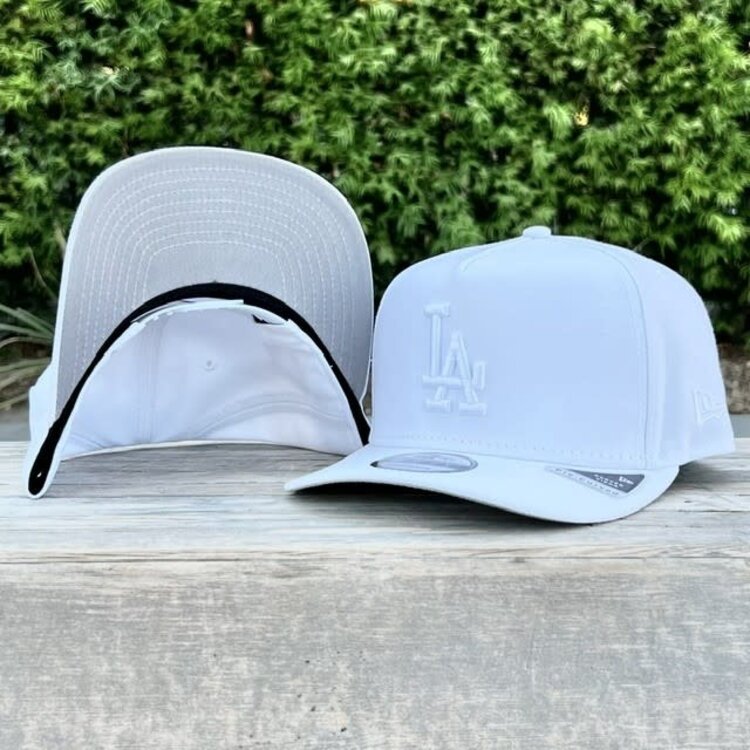 New Era LA Dodgers White White 950  A-Frame