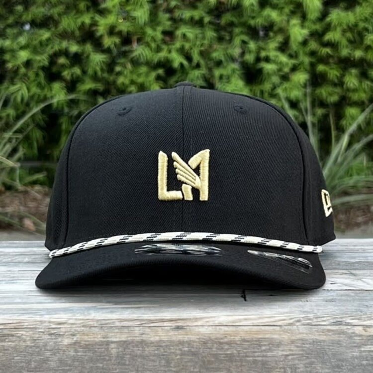 New Era LAFC Black Team Multi-Color Rope 970 Stretch Snap