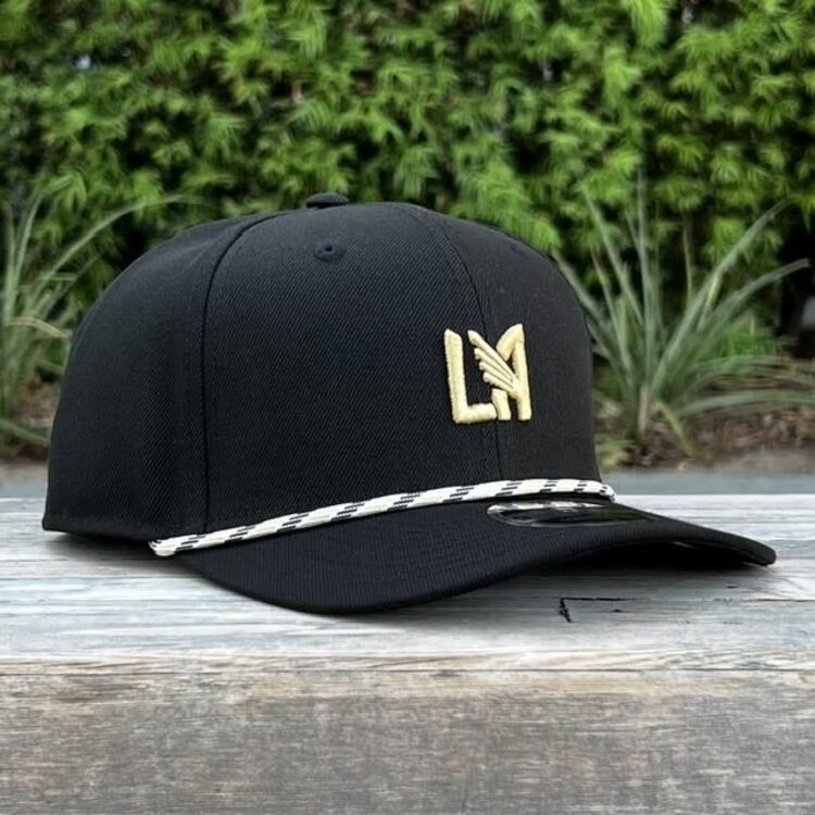 New Era LAFC Black Team Multi-Color Rope 970 Stretch Snap