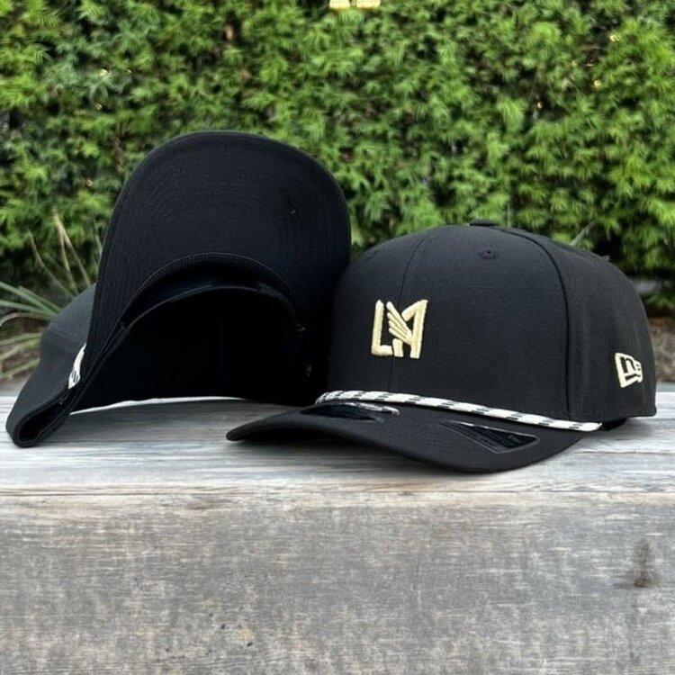 New Era LAFC Black Team Multi-Color Rope 970 Stretch Snap