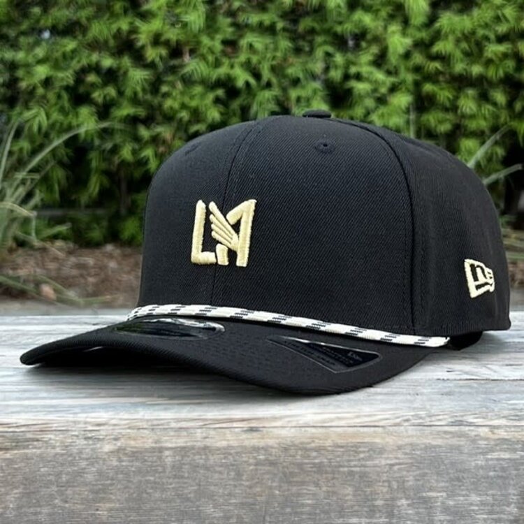 New Era LAFC Black Team Multi-Color Rope 970 Stretch Snap