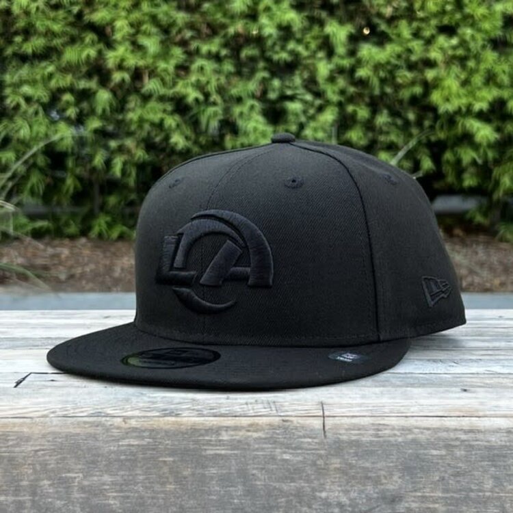 New Era LA Rams Black Black 950 Snapback