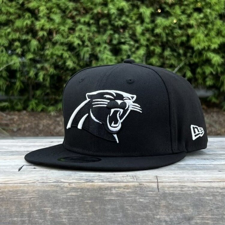 New Era Carolina Panthers Black White Snapback 950