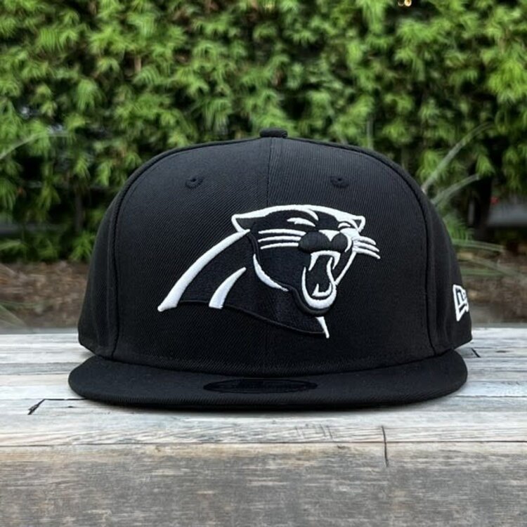 New Era Carolina Panthers Black White Snapback 950
